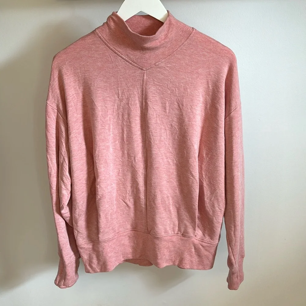Athleta pink oversized sweater. - Picture 1 of 8